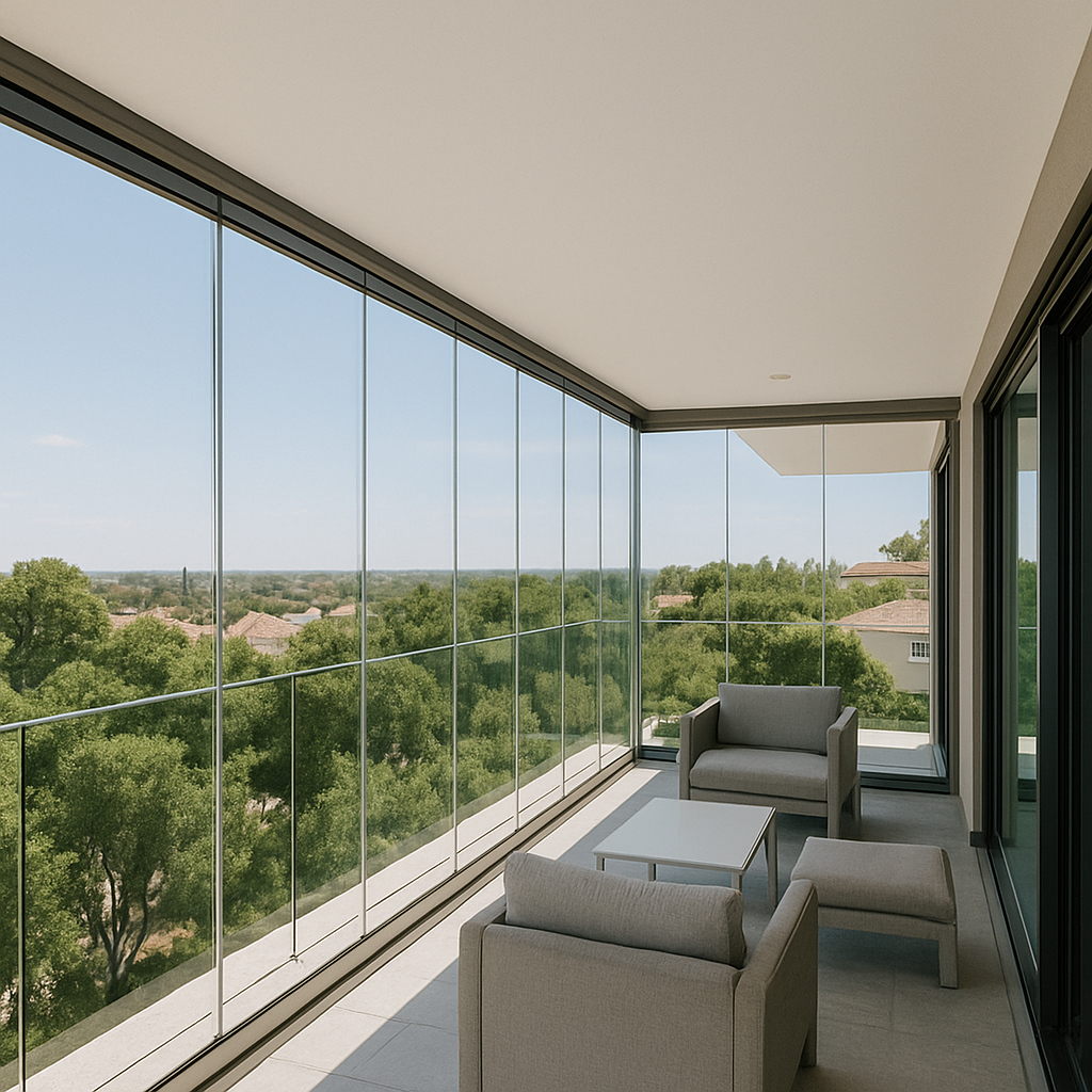 Cortinas de cristal a medida alicante